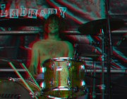 ZodoZ 3D  Beeckestijnpop 2014   Death Alley : concertfoto, Beeckestijnpop 2014, stereofoto, groep, Death Alley, kabouterpodium